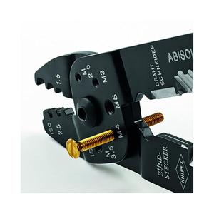 Knipex Non-Insulated Terminals + Cable Connectors Crimping Pliers <b>Wire</b>/Cable Crimpers - Product Image 3