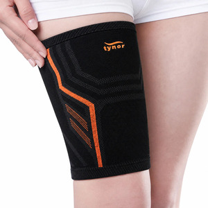 Manchon de soutien cuisse en gros Air Pro avec matériau élastique premium respirant pour la course, le football, le basketball, le cyclisme - Product Image 1