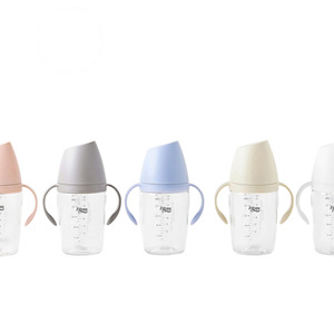 OEM/ODM accettabile BPA-Free biberon di paglia per bambini con Design unico a grani di riso 240mL - Product Image 6