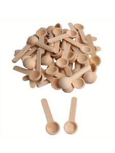 Cuillère en bois ArtisanVibe avec grain unique et revêtement écologique, ensemble compatible lave-vaisselle et facile à nettoyer pour cuisines bio - Product Image 5