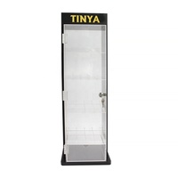Présentoir en acrylique de dessus de table Vitrine d'électronique grand public Vitrine écologique personnalisée à 5 niveaux