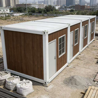 Maisons conteneurs préfabriquées démontables de 20 et 40 pieds (4,5 x 5,95 m) – Garages mobiles préfabriqués en kit avec installation facile