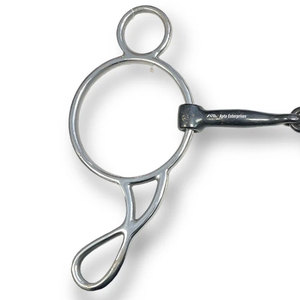 Mors Wonder Gag 3 pièces en acier inoxydable de 5 pouces avec embout en fil torsadé, mors de haute qualité pour l'équitation, contrôle amélioré - Product Image 5