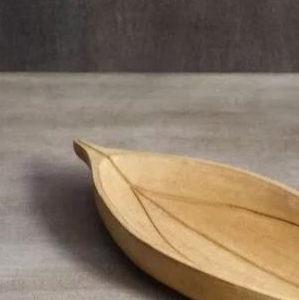 Plato de madera de hoja de alta calidad de Venta caliente al mejor precio del fabricante y exportador indio - Product Image 4