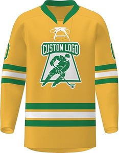 Equipo de hockey de tela de poliéster Premium diseño personalizado al por mayor camiseta de hockey de equipo con estampado de color personalizado - Product Image 1