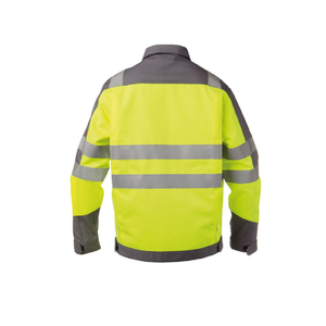Chaqueta DE SEGURIDAD reflectante de alta visibilidad para el trabajo, chaqueta de seguridad de invierno, chaquetas de seguridad de construcción reflectantes con impresión de logotipo personalizado - Product Image 6