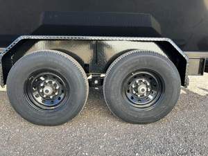 รถพ่วงสำหรับงานเกษตร 2 ล้อ ระบบไฮดรอลิก แบบเทท้าย ขนาด 83 x 14  ขาย - Product Image 2