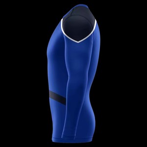 2025 venta al por mayor hombres de alta calidad de manga larga Rash Guard logotipo personalizado No-Gi Grappling MMA BJJ ropa deportiva de secado rápido transpirable - Product Image 6