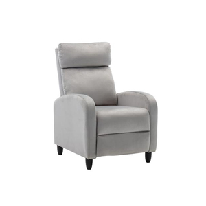 Silla reclinable de cuero PU moderna, sofá individual ajustable, silla para sala de estar, hogar, oficina, salón, asientos cómodos - Product Image 2