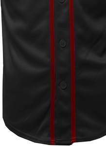 Camiseta de Béisbol Personalizada de Manga Corta 100% Poliéster, Uniforme Transpirable de Alta Calidad, Ropa de Softbol Sublimada, Ropa de Béisbol Estampada - Product Image 3