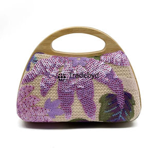 Designer embroidered clutch purse for wedding and party use by Tradebyd - Product Image 2