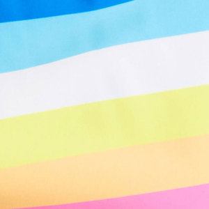 Shorts de Baño Personalizados para Hombre, Diseño Multicolor a Rayas, Secado Rápido, Impermeables, Transpirables, con Protección UV y Cierre con Cordón - Product Image 5