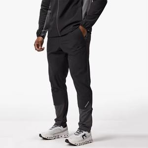 ชุดวอร์มกีฬาสำหรับผู้ชายเสื้อแจ็กเก็ตมีฮู้ดแบบซิปบล็อกสีชุดกีฬาผ้าโพลีเอสเตอร์ระบายอากาศได้น้ำหนักเบา - Product Image 3