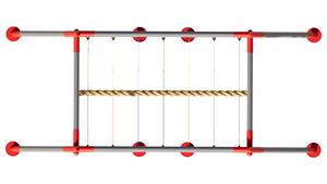 Équipement d'amusement extérieur Offre Spéciale corde équipement d'escalade pour enfants terrains de jeux parcs écoles jardins divertissement métal haute - Product Image 2