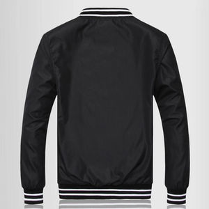 Meilleure qualité hommes hiver manches longues décontracté Baseball Varsity veste en gros taille personnalisable tissu matériel - Product Image 5
