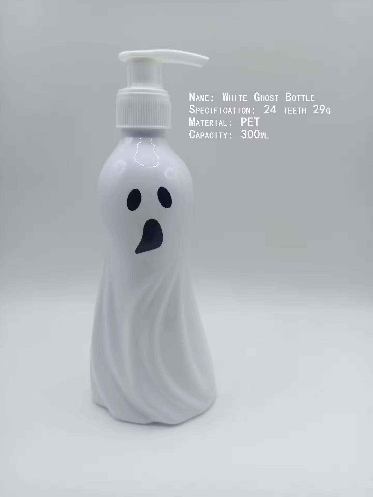 White ghost bottle