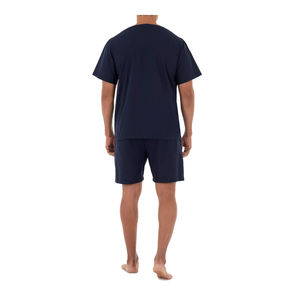 ชุดเสื้อยืดและกางเกงขาสั้นกางเกงขาสั้นสำหรับผู้หญิงชุดขี่จักรยานแบบลำลองสองชิ้นสำหรับใส่กลางแจ้งฤดูร้อนตามสั่ง - Product Image 2