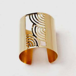 Anneau de serviette décoratif, prix bas, autres fournitures d'hôtel et de Restaurant, décoration de Table, anneau de serviette rond - Product Image 1