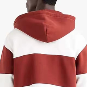 Sudadera con capucha de lana para hombre, Jersey cálido y acogedor con bolsillo de canguro, material transpirable, ideal para otoño invierno o look de calle - Product Image 3