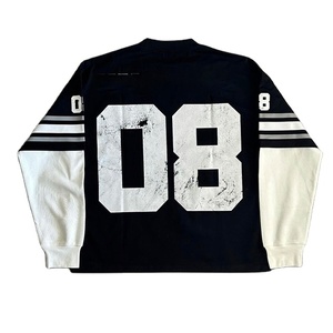 เสื้อยืดแขนยาวสำหรับผู้ชายผ้าคอตตอนซักกรดสองชั้นแห้งเร็วพลอยเทียมดิจิตอลสั่งทำโลโก้ได้ตาม2025 - Product Image 4