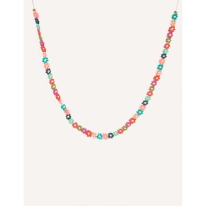 Collana con perline CUCOCUCA, lunghezza regolabile, motivo floreale, stile bohémien da donna, gioielli per uso quotidiano, all'ingrosso, atmosfera estiva per le vacanze - Product Image 5