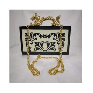 Gran oferta, bolso de mano de fiesta de trabajo hermoso de resina con diseño de mosaico de joyas, bolso de mano para mujer, embrague de bloque a cuadros de madera y resina hecho a mano - Product Image 1