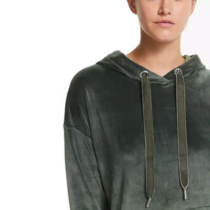 Ensemble de survêtement pour femmes en velours chaud à capuche, ensemble de jogging, ensemble de sport et de loisirs, vêtements pour femmes grande taille - Product Image 3