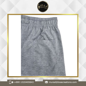 Qualité imbattable Logo personnalisé Shorts pour hommes Qualité coton Polyester Spandex Matériau solide Motif écologique pour les vêtements de plage - Product Image 3