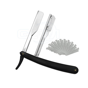 Meilleure vente de rasoir de barbier durable en acier inoxydable pour adultes de marque privée - Product Image 1