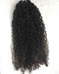 Authentique Cheveux Humains Vierges Indiens Double Dessiné Paquets Extensions de Perruque Temple Collection Naturel Usine - Product Image 5