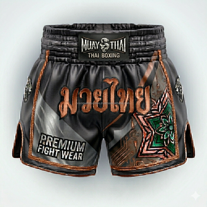 Shorts de Muay Thai sur mesure en gros, OEM, en satin microfibre, pour le kickboxing, le MMA, les arts martiaux, entraînement, fabricant en gros - Product Image 4