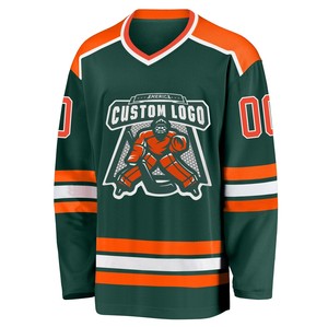 Maillot de hockey sur glace personnalisable de style nouveau en gros, meilleure qualité, uniforme entièrement sublimé avec technique de broderie - Product Image 2