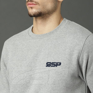 Meilleures ventes Sweatshirts de couleur unie de haute qualité pour hommes Vêtements d'hiver brodés personnalisés - Product Image 5