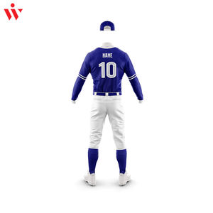 2025 professionnel meilleur Design OEM ODM vêtements de sport léger Polyester Baseball uniforme pour adultes Logo personnalisé imprimé - Product Image 6