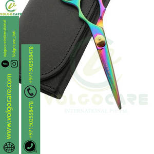 Tijeras de peluquería profesional de estilo único, tijera de corte de pelo de color arcoíris disponible en todos los diseños - Product Image 4