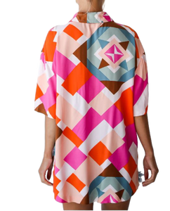 Chemises à imprimé géométrique au design élégant, qualité supérieure, pour la plage, le bureau et les soirées, disponibles au meilleur prix pour les commandes en gros - Product Image 5