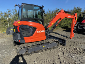 รถขุดขนาดเล็ก Kubota KX060-5 น้ำหนัก 6.0 ตัน รถขุดมือสองสำหรับงานหนัก เครื่องจักรเคลื่อนย้ายดินสำหรับงานก่อสร้าง มีจำหน่าย - Product Image 4