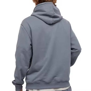 Sweats à capuche légers de haute qualité pour hommes OEM vente en gros pulls à capuche vierges pour hommes 100% coton sweats à capuche de mode avec logo personnalisé - Product Image 3