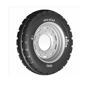 ยางรถแทรคเตอร์สำหรับงานฟาร์มแบบทึบ66DH 6.00-16สีดำ - Product Image 3