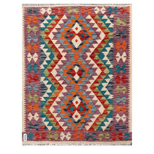 พรมกิลิม ไมมาณา อัฟกานิสถาน ขนาด 116 x 90 ซม. สำหรับแขวนผนัง - Product Image 1