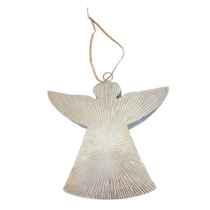 ของตกแต่งคริสต์มาสแบบผ่าเป็นเหล็กสีเขียวปอกระเจาเครื่องประดับรูปนางฟ้างานแฮนด์เมดของตกแต่งในร่มเป็นจำนวนมาก - Product Image 5