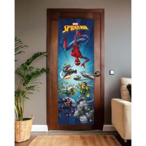 Marvel Spiderman Paper Door <b>Poster</b> for Birthday Decorations - Product Image 5