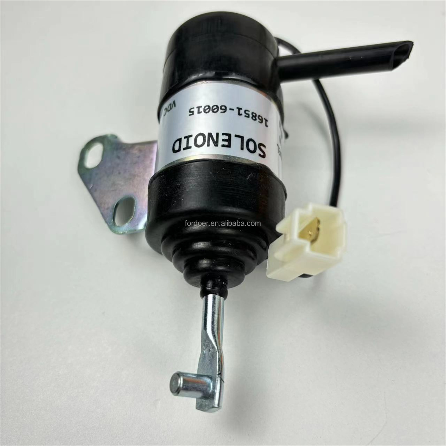 トム Fuel Shutoff Solenoid 16851-60015 for RTV900 ZD18 Engines