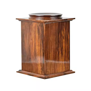 Urnes funéraires personnalisées en bois pour animaux de compagnie, faites à la main, classiques, élégantes, uniques, imprimées sur mesure, modernes, vente en gros - Product Image 1