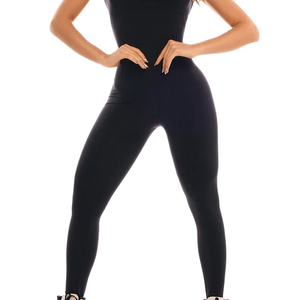 Mono Deportivo Completo para Mujer, Ecológico, Antiestático, de Cintura Alta, Elástico, para Gimnasio, Yoga, Transpirable - Product Image 6