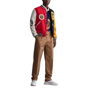 Chaquetas Universitarias de Lana con Mangas de Cuero, Personalizadas al por Mayor, para Equipos de Béisbol, Chaquetas Varsity Escolares para Hombre - Product Image 3