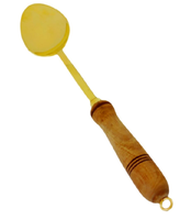 Cuillère à louche en laiton poignée griffe pâtes longue poignée cuillère cuisine épices soupe cuillère sucre thé Scoop outil Top vente