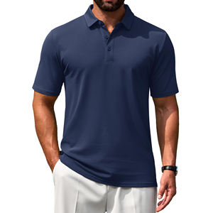 Polo de golf à manches courtes personnalisé de haute qualité pour hommes, été 2026, polos pour hommes, t-shirt, polo décontracté pour affaires à manches courtes - Product Image 1