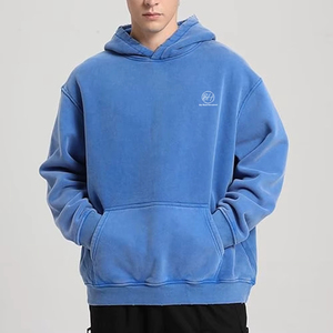 Sudaderas con Lavado Ácido para Hombre, de Primera Calidad, Más Vendidas, Precio al por Mayor, Ropa de Moda de Talla Grande, Sudaderas con Lavado Ácido - Product Image 2