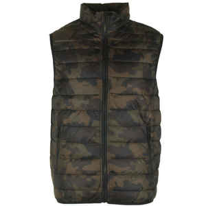 Custom Breathable Tactical Camouflage Vest Short <b>Sleeve</b> Zipper Rip-Stop Anti-UV Flame-Retardant - Product Image 5